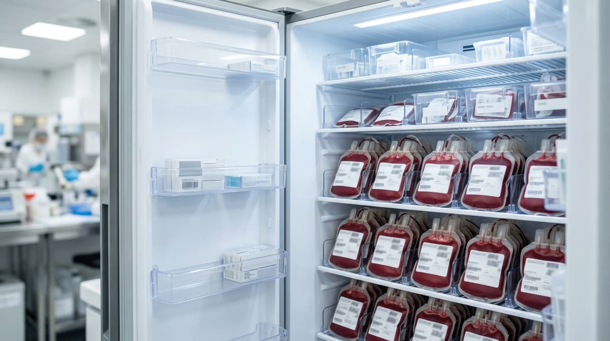 Blood Bank Cold Storage: 24/7 IoT Monitoring for Compliance