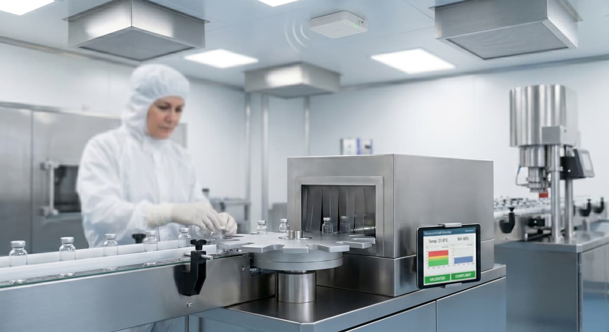 EU GDP & Annex 15: Wireless Sensors for Pharma Compliance