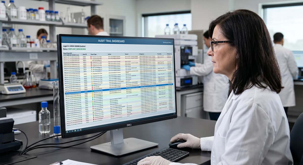 How IoT Data Loggers Simplify 21 CFR Part 11 Audit Trails